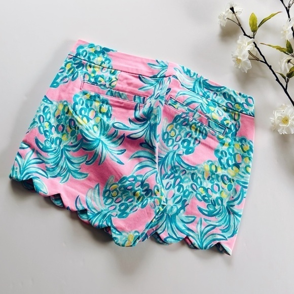 Lilly Pulitzer Buttercup Stretch Short Pelican Pink Beat The Heat - Picture 3 of 7